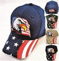 Eagle with Flag Hat [Printed Flag Bill]